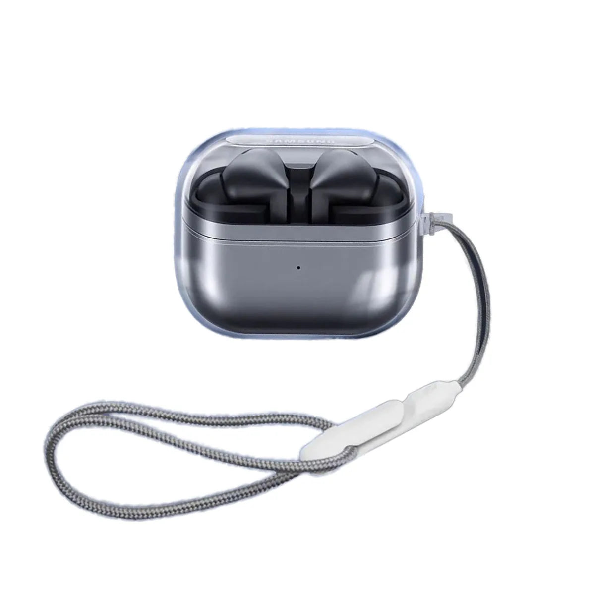 Átlátszó fülhallgató tok Samsung Galaxy Buds 3 Pro tokokhoz, puha szilikon, átlátszó fejhallgató tok Samsung Galaxy Buds 3Pro-hoz