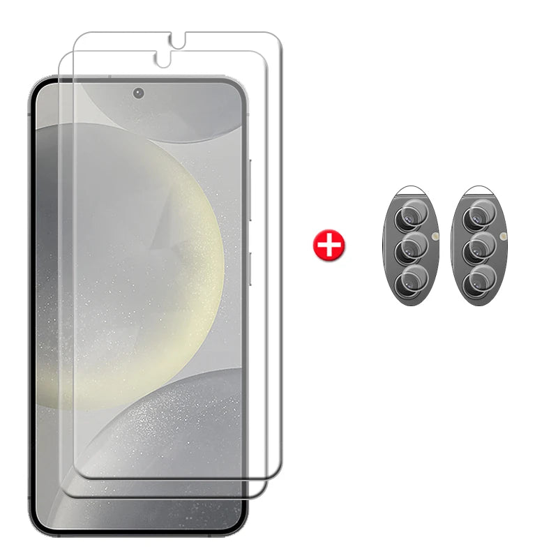 For Samsung Galaxy S25 Glass For Samsung S25 Plus Glass Camera 9H Screen Protector For Samsung S25 S24 Plus Ultra Tempered Glass