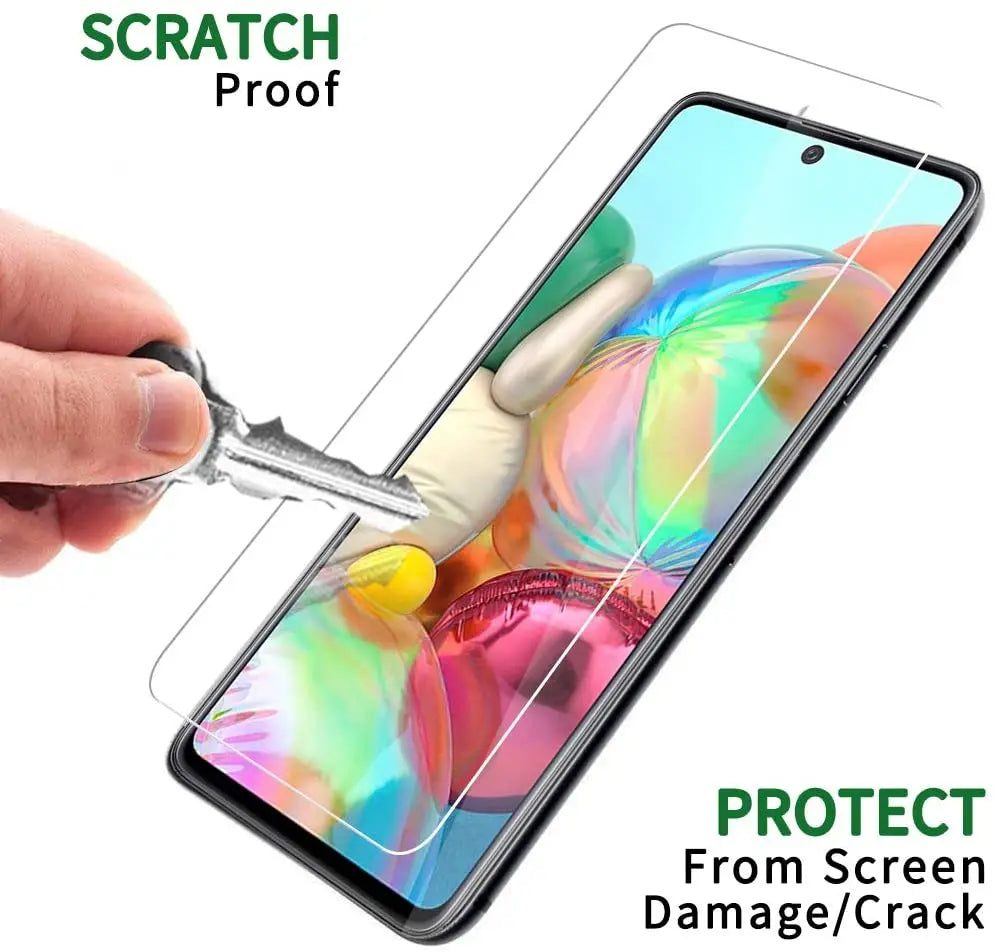 3PCS Tempered Glass Screen Protector For Samsung A51 4G 5G Protective Film